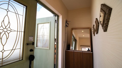 Interior entrance