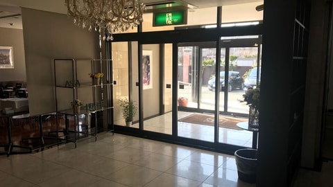 Interior entrance