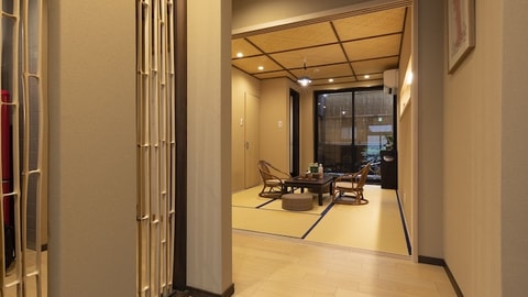 Interior entrance