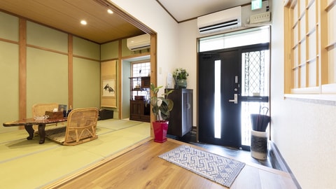 Interior entrance