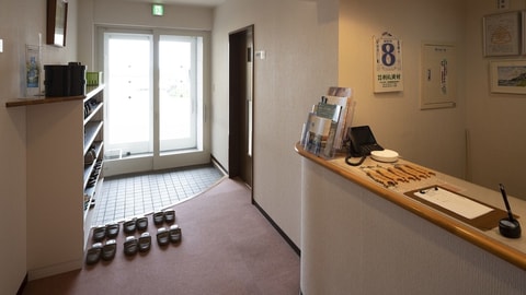 Interior entrance