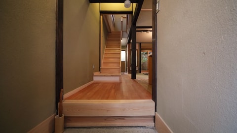 Interior entrance