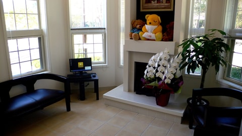 Interior entrance