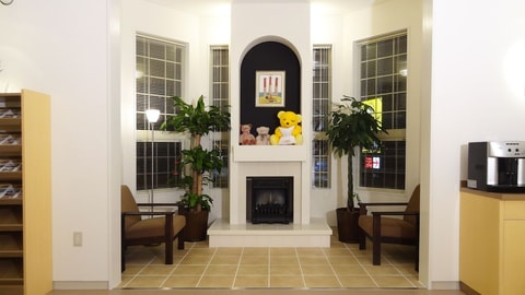 Interior entrance