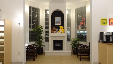 Interior entrance