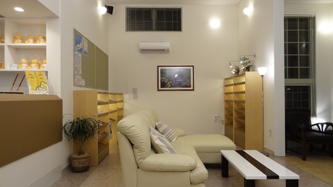 Lobby sitting area