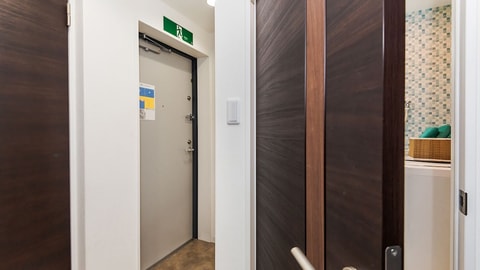 Interior entrance