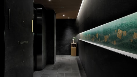 Interior entrance