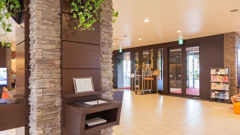 Interior entrance