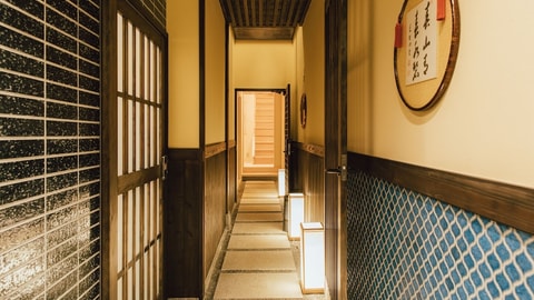 Interior entrance