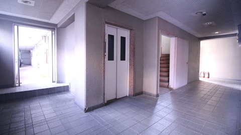 Interior entrance