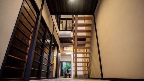 Interior entrance