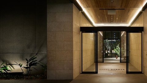 Interior entrance