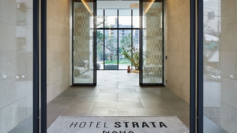 Interior entrance