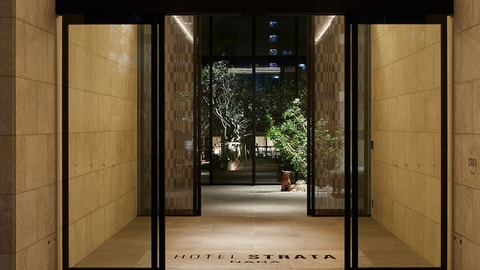 Interior entrance