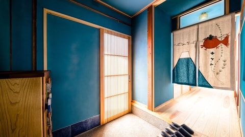 Interior entrance