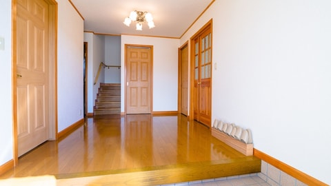 Interior entrance