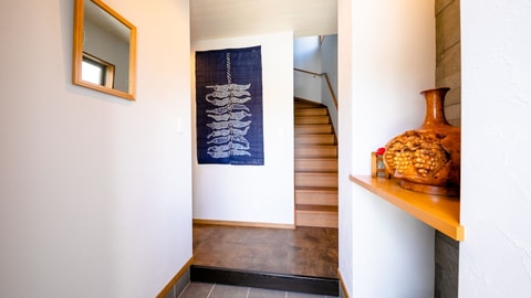 Interior entrance