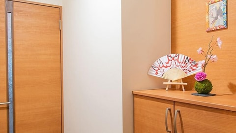 Interior entrance