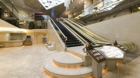 Interior entrance