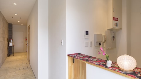 Interior entrance