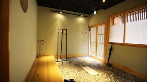 Interior entrance