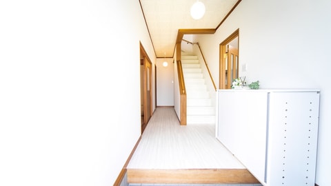 Interior entrance