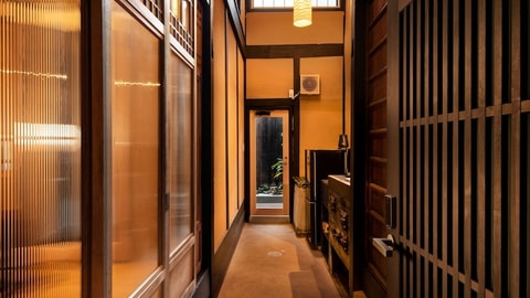 Interior entrance