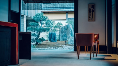 Interior entrance