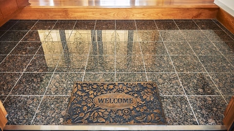 Interior entrance