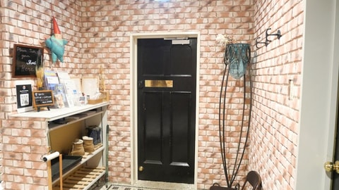 Interior entrance