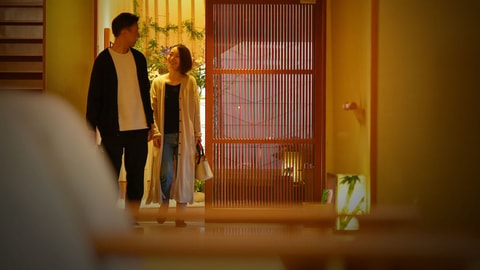 Interior entrance
