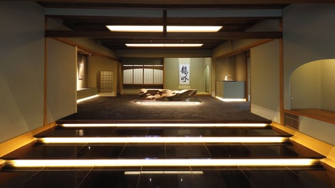 Interior entrance