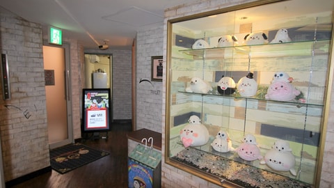 Interior entrance