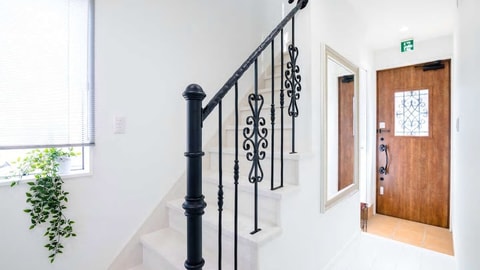 Interior entrance