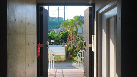 Interior entrance
