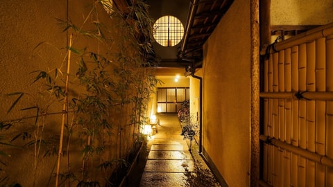 Interior entrance