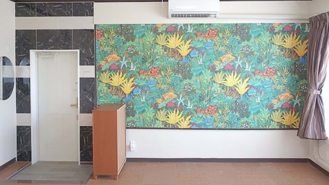 Interior entrance