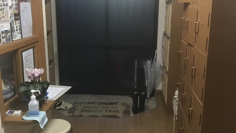 Interior entrance