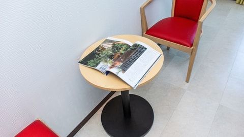 Lobby sitting area