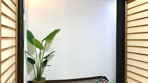 Interior entrance