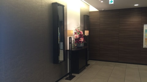 Interior entrance