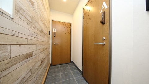 Interior entrance