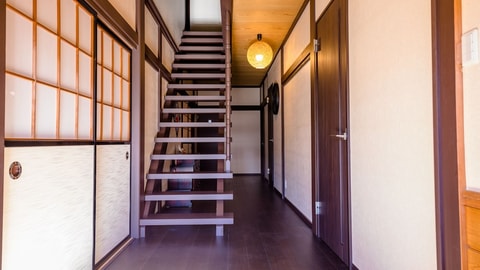 Interior entrance