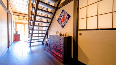 Interior entrance
