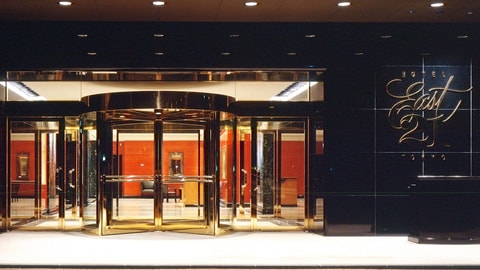 Interior entrance