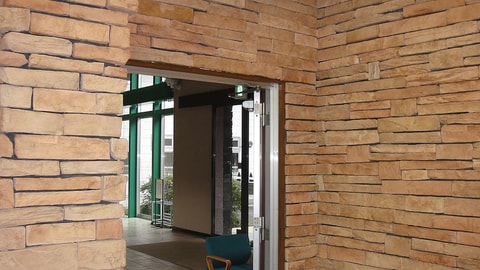 Interior entrance