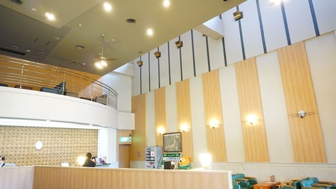 Interior entrance