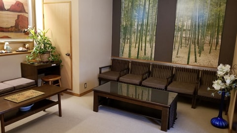 Lobby sitting area