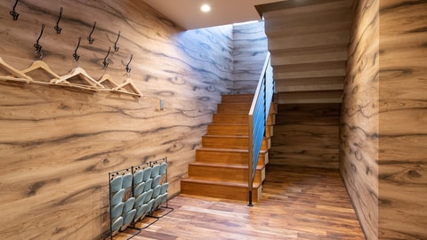 Interior entrance